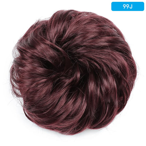 New Synthetic Hair Bun Messy Chignon