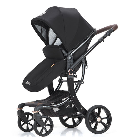 New Leather 2 in 1 Baby Stroller