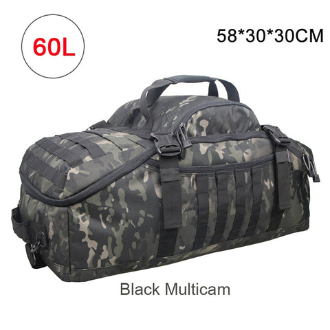40L 60L 80L Men Army Sport Gym Bag