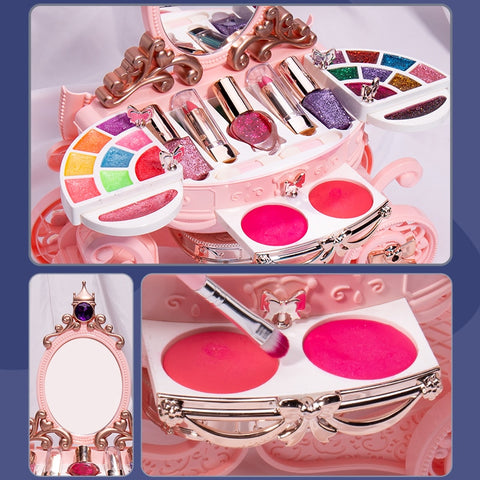 Baby Pretend Play Nail Polish Lipstick Accessories