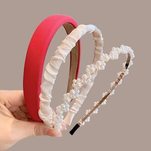 3/6/8PCS Set Fashion Women Cloth Hair Bands