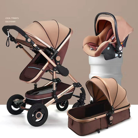Baby stroller 3 in 1 with car seat