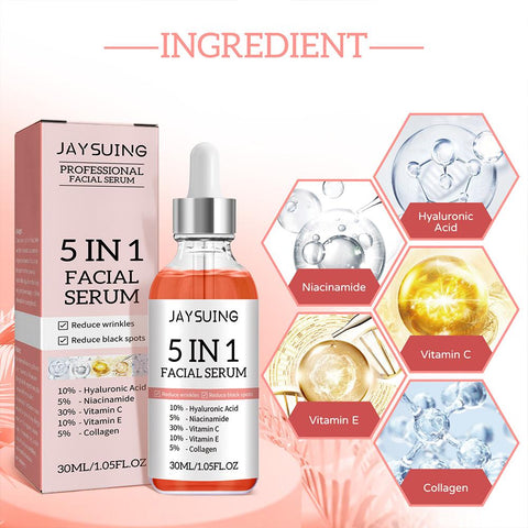 5 In 1 Moisturizing Whitening Anti Wrinkle Skin Care