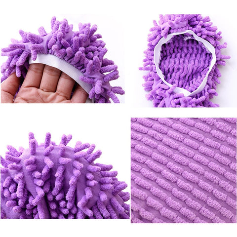 House Dust Removal Mop Slippers