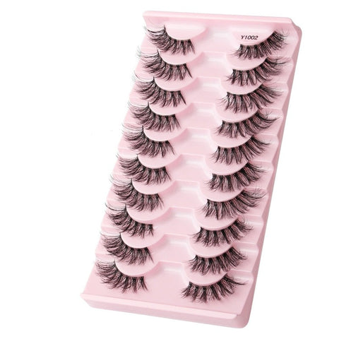 YSDO 3/5/10 Pairs Natural Half Eyelash
