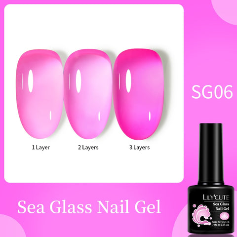 New Jelly Orange Gel Nail Polish