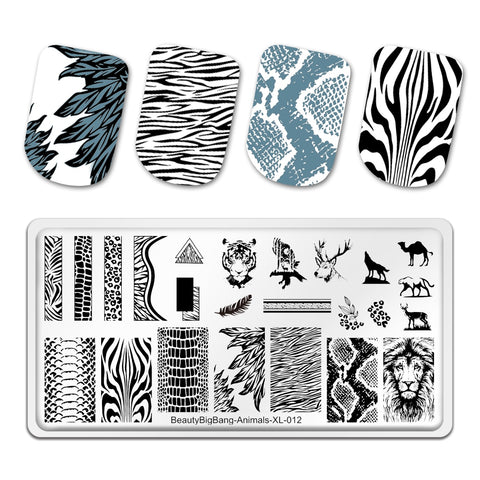 New Whirlpool Image Stainless Steel Nail Art