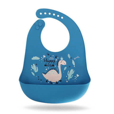 Printed Soft Baby Silicone Bibs
