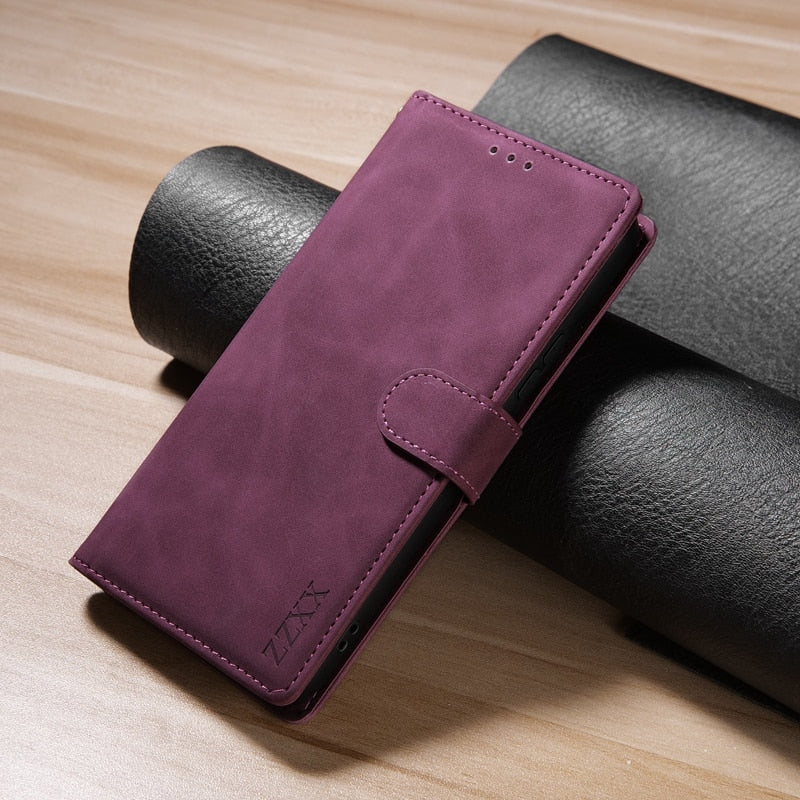 New Wallet Magnetic Flip Leather Case