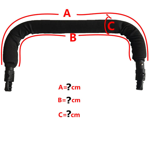 Baby Stroller PU Leather Handle Covers