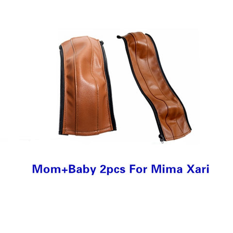 Baby Stroller PU Leather Handle Covers