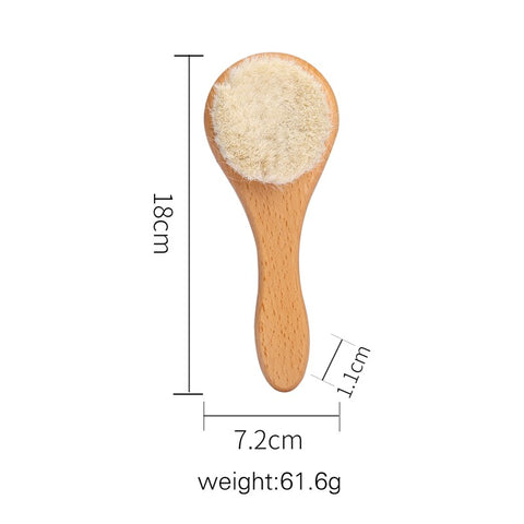 Baby Hair Natural Wooden Brush