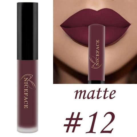 Lip Gloss 25 Colors Nude Matte