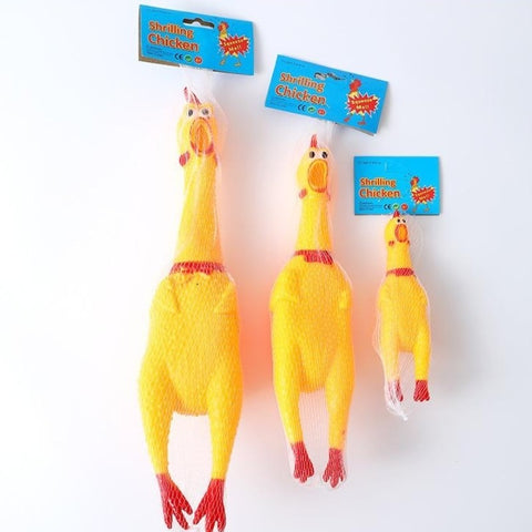 Dog Squeaky Chicken Chew Toy