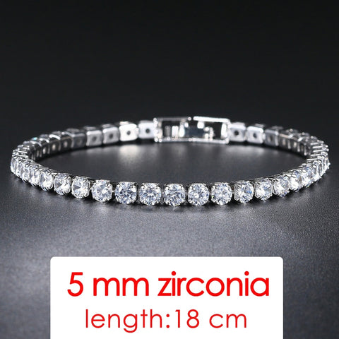 Women Fashion Small Cubic Zircon Crystal Bracelets