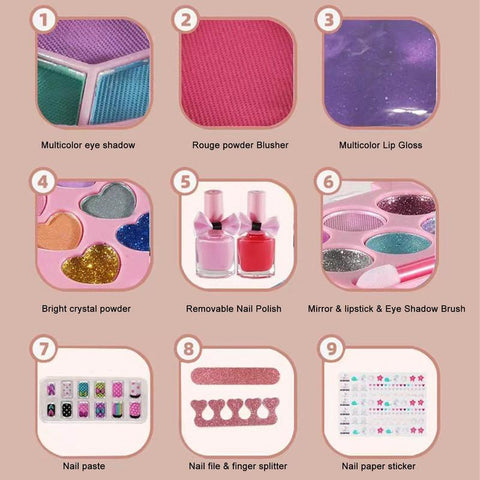 Children Simulation Makeup Washable Toy