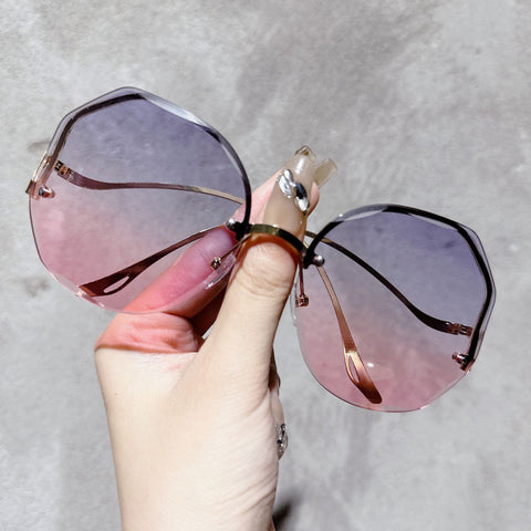 2023 Luxury Round Gradient Sunglasses