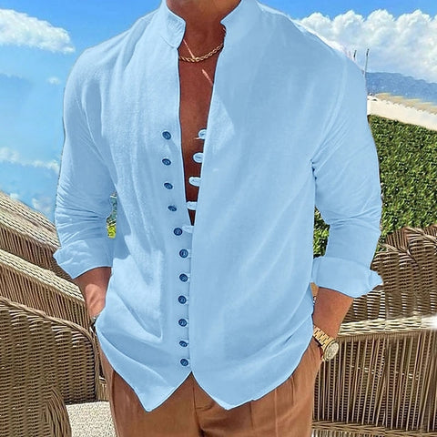 Men Men Long-Sleeved Shirts