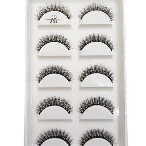 New Natural 3D Mink False Eyelashes
