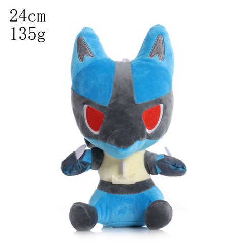 25cm Pikachu Charmander Squirtle Bulbasaur Anime Toys