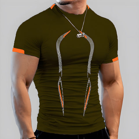 Man Quick Dry Summer Running Shirt
