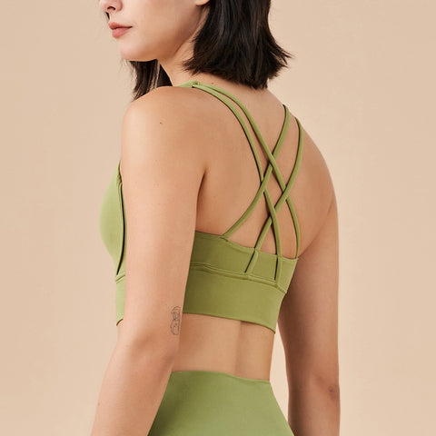 Women Fitness Yoga Sports Bra