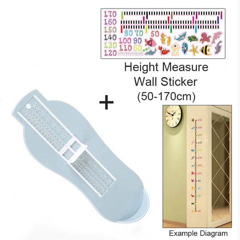 Kid Infant Foot Measure Gauge Shoes