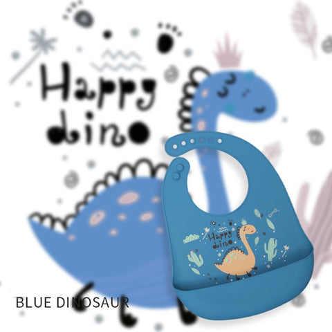 Printed Soft Baby Silicone Bibs