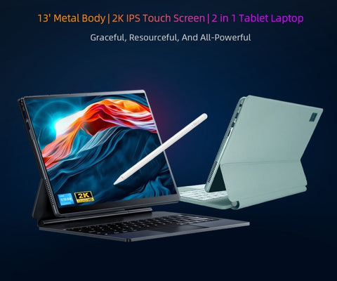13-inch 2K IPS Touch Screen Laptops