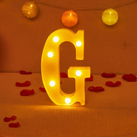 New Alphabet Letter LED Lights