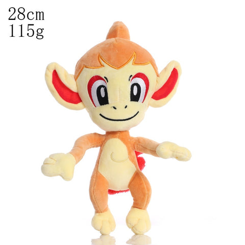 25cm Pikachu Charmander Squirtle Bulbasaur Anime Toys