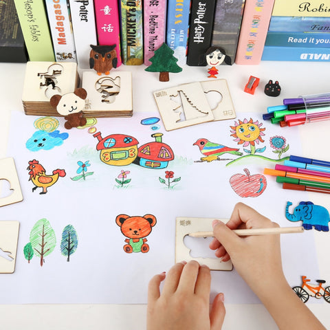 20pcs Montessori Kids Drawing Toys