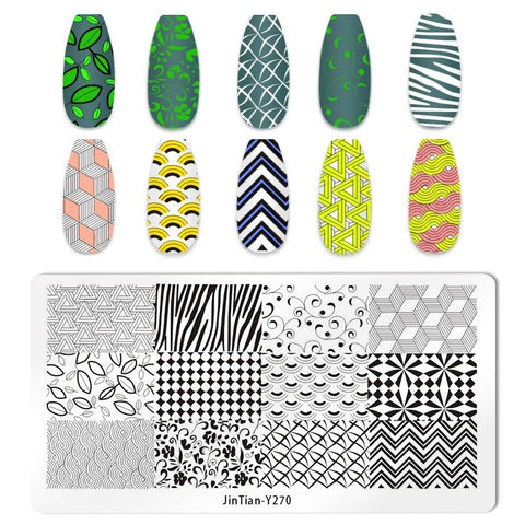 New Nails Art Stencil Stamp Tools