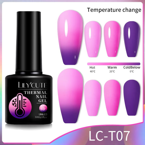 New 7ml Thermal Gel Nail Polish