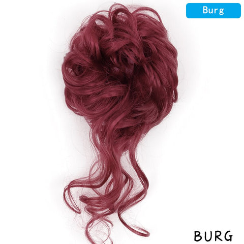 New Synthetic Hair Bun Messy Chignon
