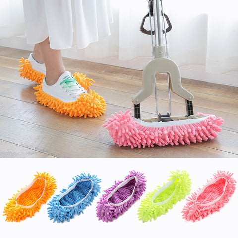 House Dust Removal Mop Slippers