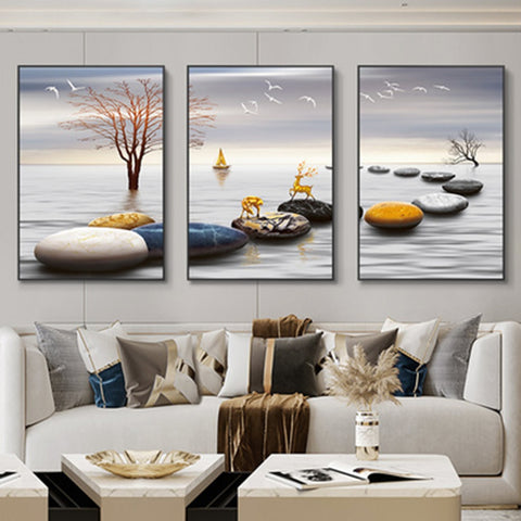 Abstract Landscape Wall Art Canvas Paintings