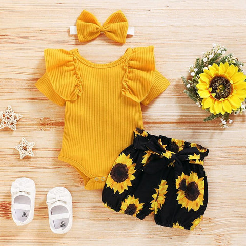 Newborn Infant Autumn 3Pcs Set