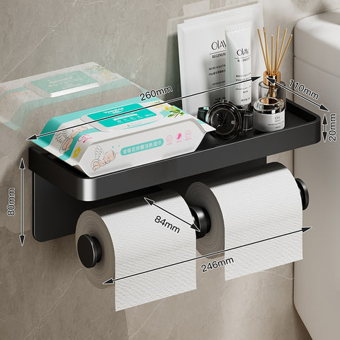 New Aluminum Alloy Toilet Paper Holder