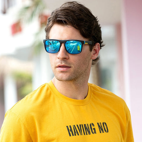 Women Fashion Square Vintage Polarized Sunglasses