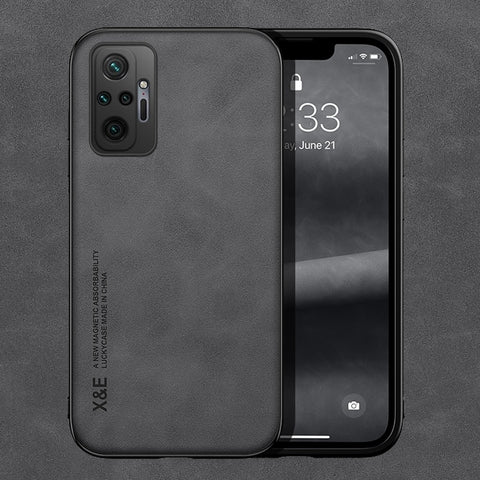 New Magnetic Sheepskin Leather Case