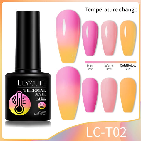 New 7ml Thermal Gel Nail Polish
