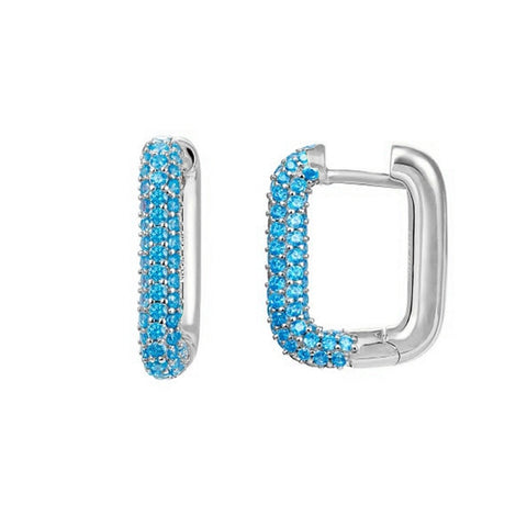 New Women Hoop Dangle Earrings