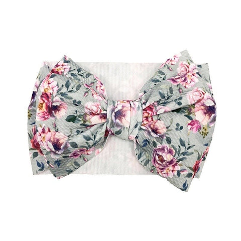 Baby Girls Big Bow Tie Hair Band