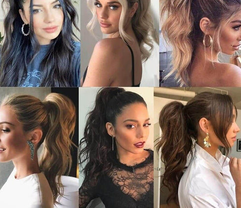 New Long Synthetic Hair Extension