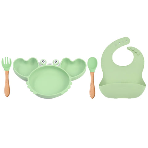 9Pcs Baby Silicone Non-Slip Set