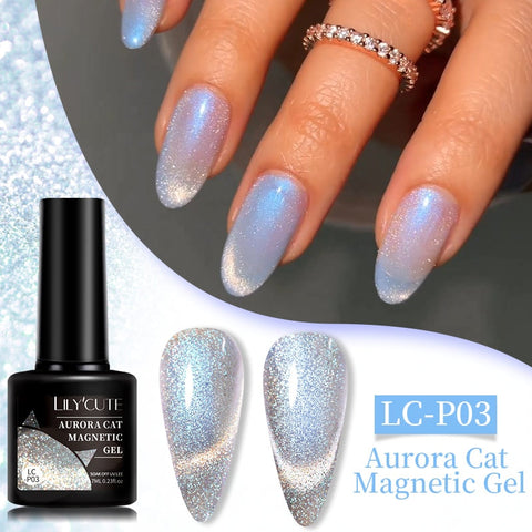 7ML Aurora Top Coat Sparking Aurora Gel Nail Polish