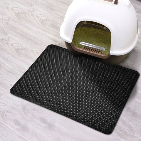 New Waterproof EVA Double Layer Cat Litter Box Mat