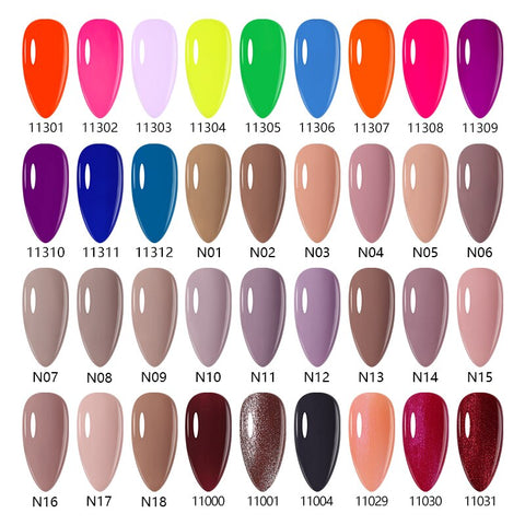 15ml Rose Red Color Series Gel Nail Polish
