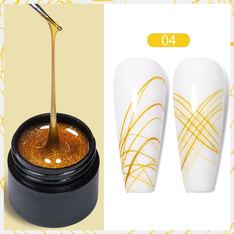 New Chameleon Flake Gel Nail Polish